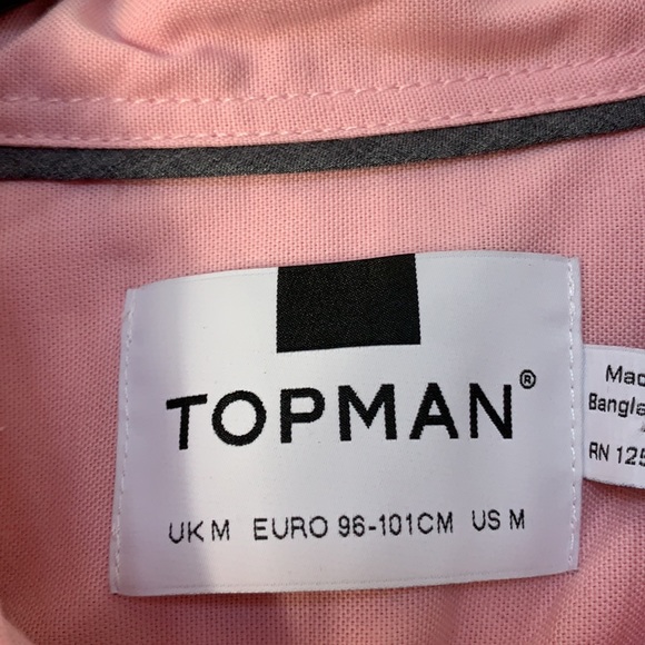 Topman mens button down shirt - Picture 3 of 6